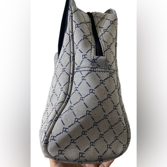 Pierre Cardin Logo Tote, Laptop Pocket, Travel Weekend Bag, Large Purse - Picture 16 of 16